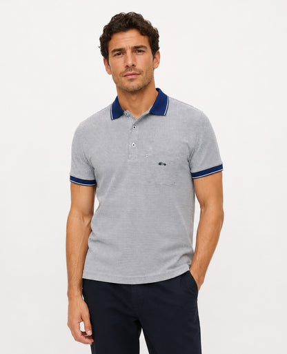 Dario Beltran Short Sleeve Polo - Royal Blue