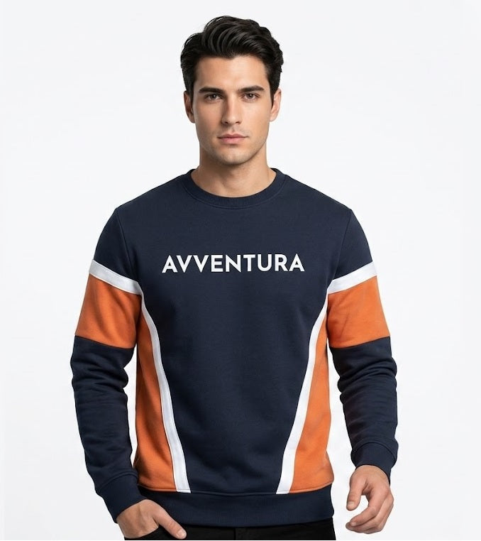 Avventura Therma Crew Neck Sweatshirt 310 - Navy