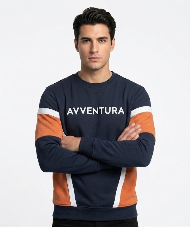 Avventura Therma Crew Neck Sweatshirt 310 - Navy