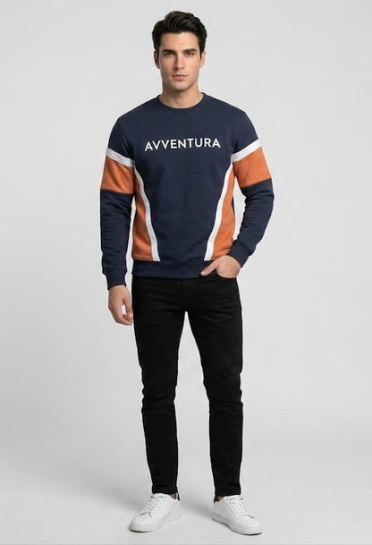 Avventura Therma Crew Neck Sweatshirt 310 - Navy