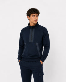 Avventura Therma Heat Half Zip Sweatshirt 605 - Navy