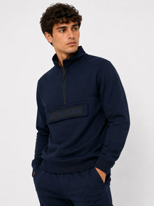 Avventura Therma Heat Half Zip Sweatshirt 610 - Navy