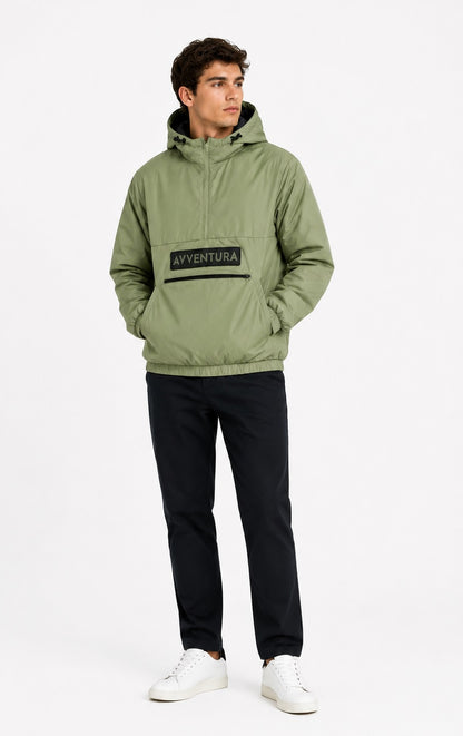 Avventura Therma Heat Half Zip Sweatshirt 808 - Khaki