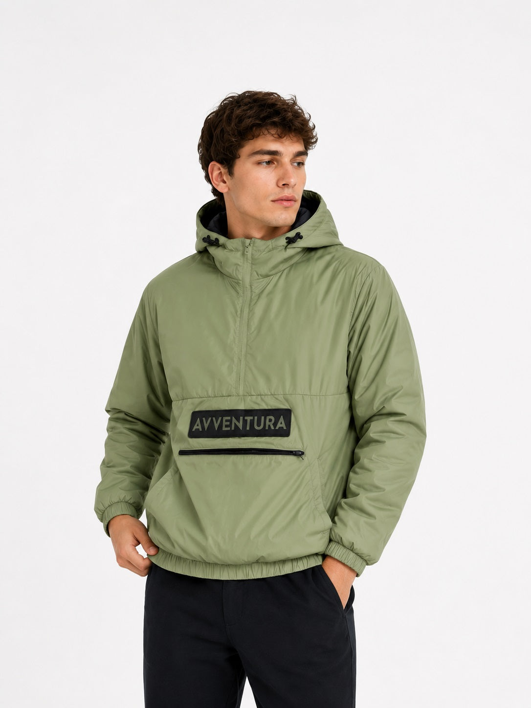 Avventura Therma Heat Half Zip Sweatshirt 808 - Khaki