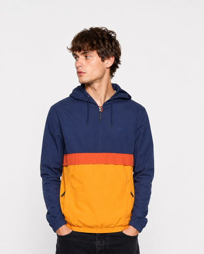 Avventura Therma Half Zip Jacket 813 - Navy/Orange