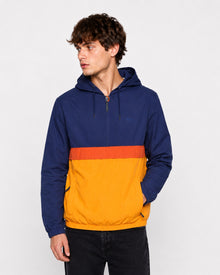 Avventura Therma Half Zip Jacket 813 - Navy/Orange