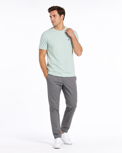 Original Penguin Embroidred Pete T-Shirt - Silt Green
