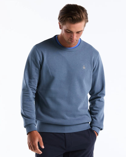 Original Penguin Sticker Pete Sweatshirt - Copen Blue