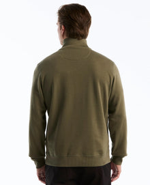 Original Penguin Sticker Pete Half Zip Sweatshirt - Dusty Olive