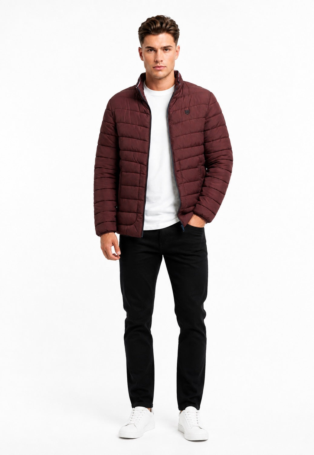 XV Kings Sydenham Casual Jacket - Crimson