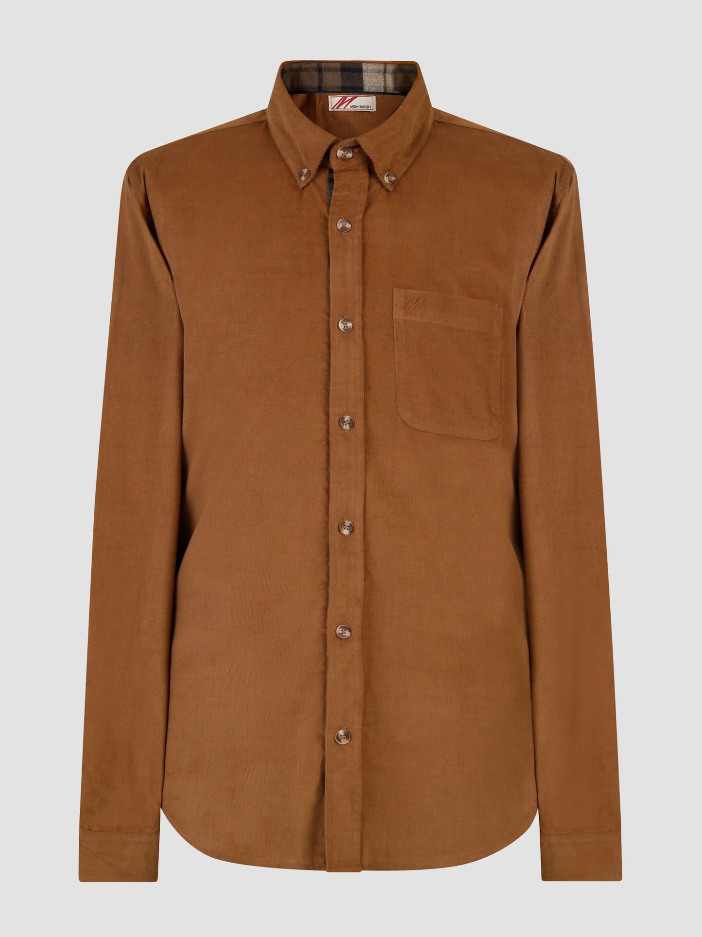 Mish Mash Sambucus Long Sleeve Casual Shirt - Camel