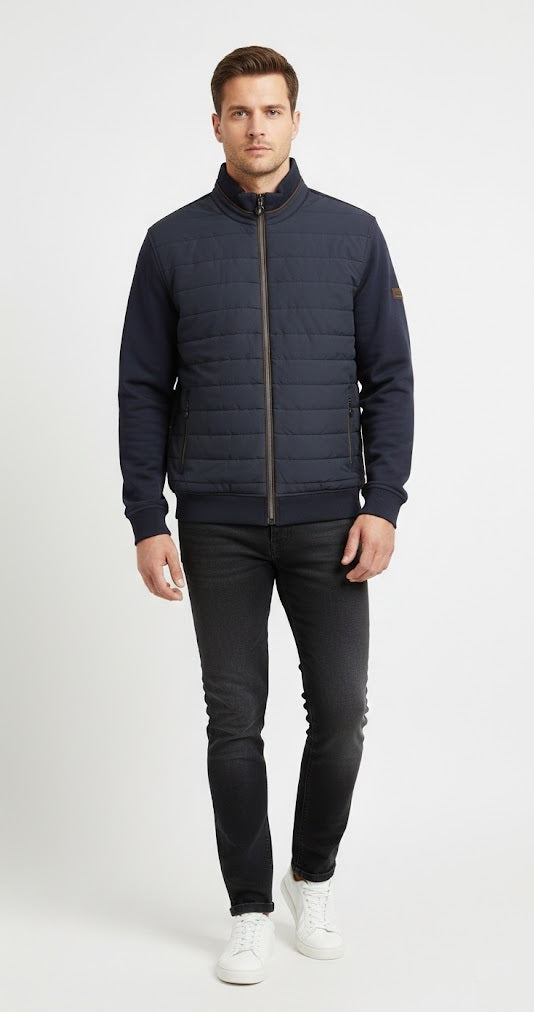 6th Sense Sammy Hybrid Jacket - Saphire