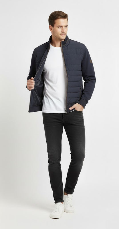 6th Sense Sammy Hybrid Jacket - Saphire