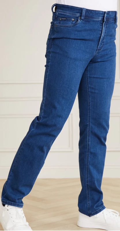 Andre Sanchez Straight Leg Jean - Mid Blue