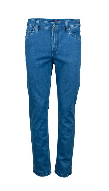 Andre Sanchez Straight Leg Jean - Mid Blue