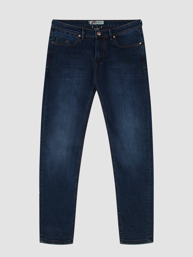 Mish Mash 1987 Santana Straight Leg Jeans - Blue Black