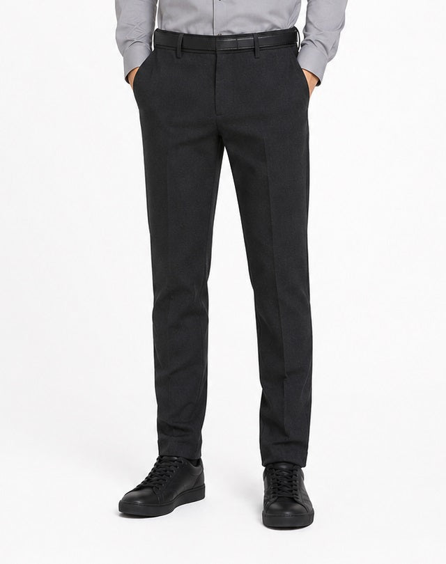 1880 Club Lewis Slim Fit School Trouser - Grey