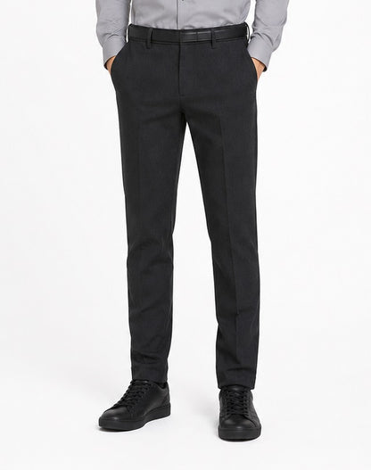 1880 Club Lewis Slim Fit School Trouser - Grey