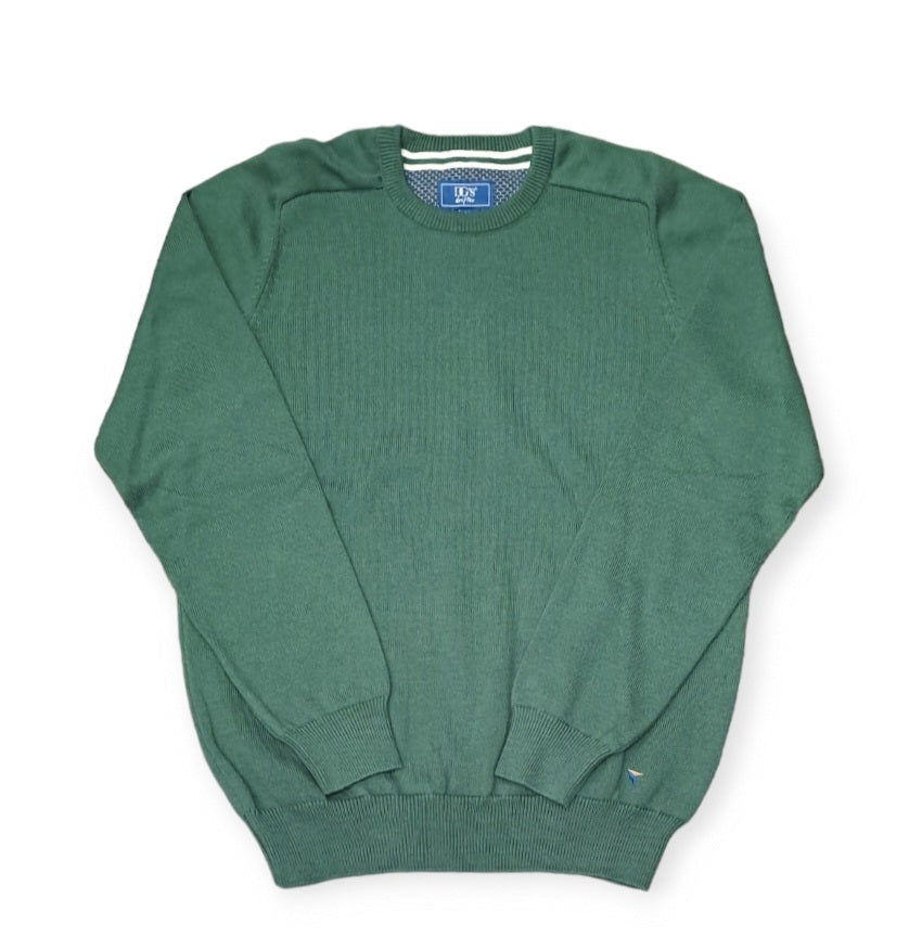 Daniel Grahame Crew Neck sweater 38 - Dark Green