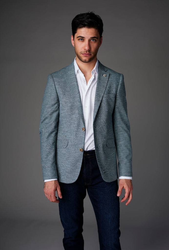 White Label Jasper Tapered Fit Blazer - Green