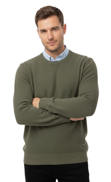 Daniel Grahame Crew Neck sweater 34 - Green