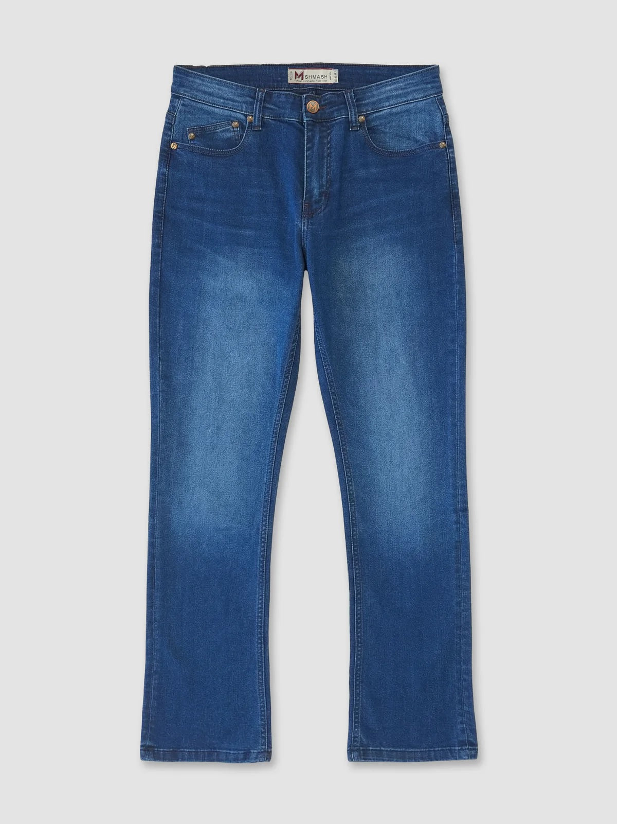 Mish Mash 1941 Seltzer Bootcut Denim Jean - Blue Black