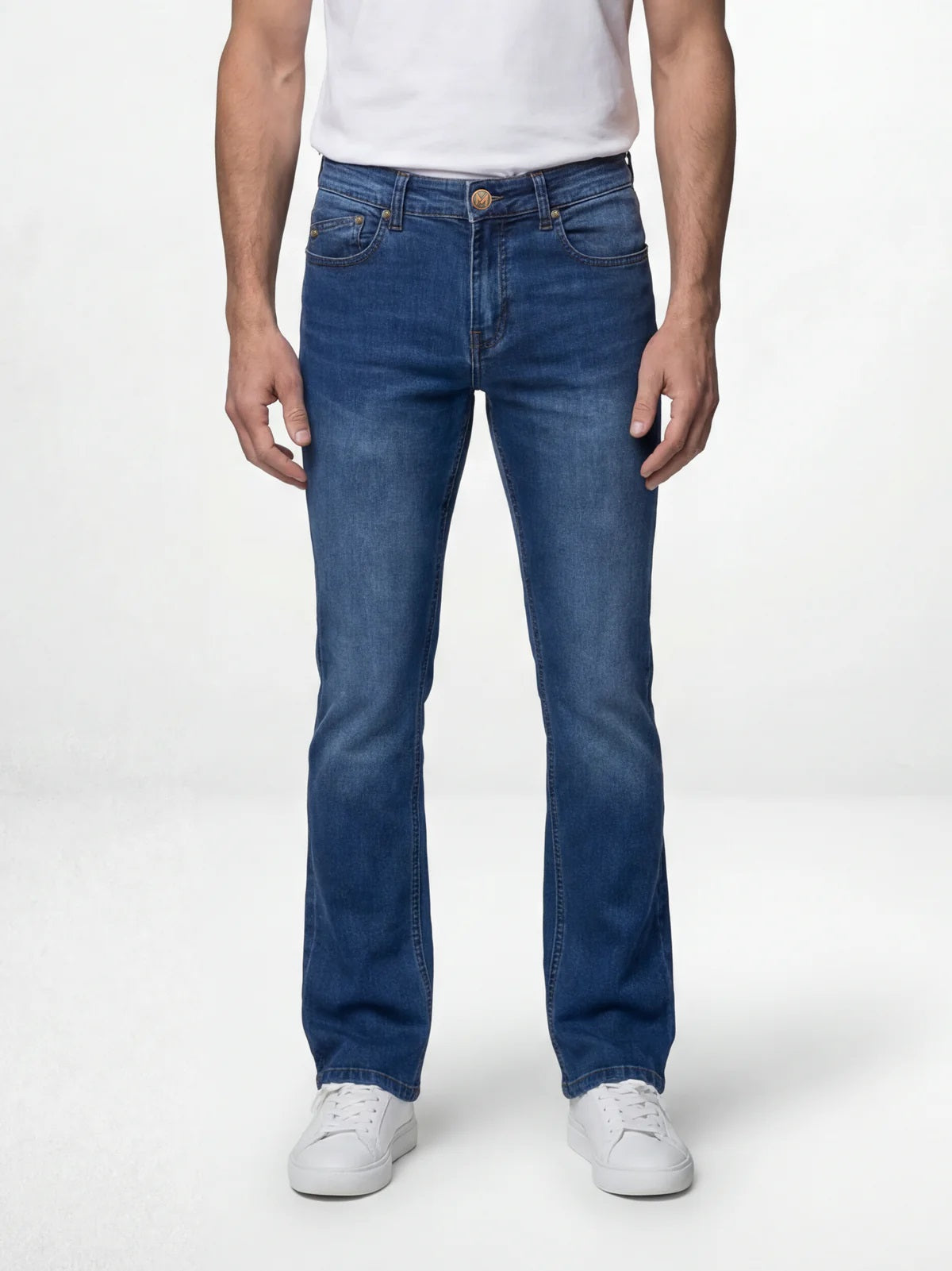 Mish Mash 1941 Seltzer Bootcut Denim Jean - Blue Black
