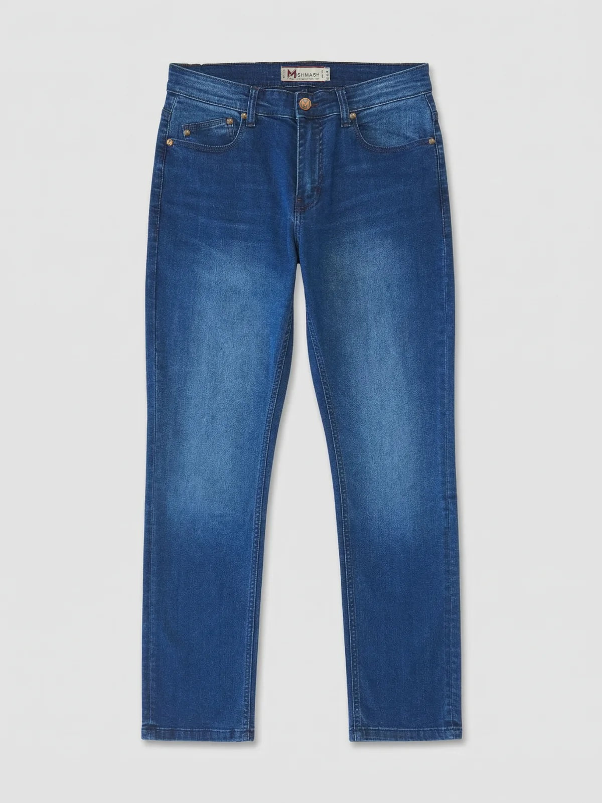 Mish Mash 1984 Seltzer Tapered Fit Denim Jean - Blue Black