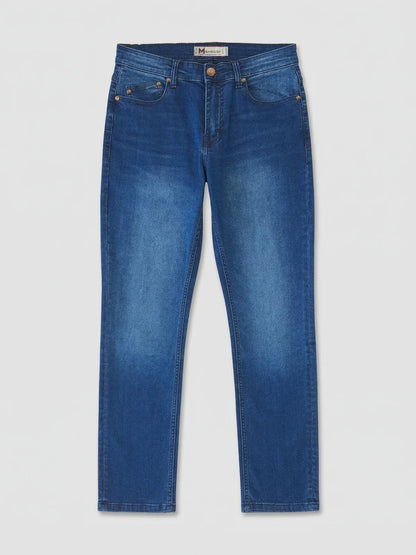 Mish Mash 1984 Seltzer Tapered Fit Denim Jean - Blue Black