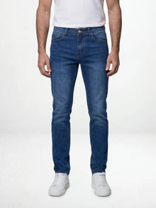 Mish Mash 1984 Seltzer Tapered Fit Denim Jean - Blue Black