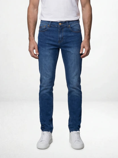 Mish Mash 1984 Seltzer Tapered Fit Denim Jean - Blue Black