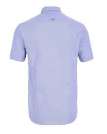 Andre Shannon Short Sleeve Oxford Shirt - Navy