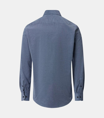 Casa Moda Long Sleeve Casual Shirt 100 - Blue