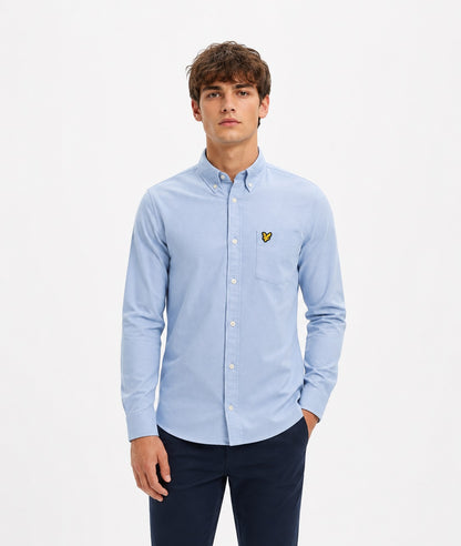 Lyle & Scott Plain Oxford Casual Shirt - Riviera