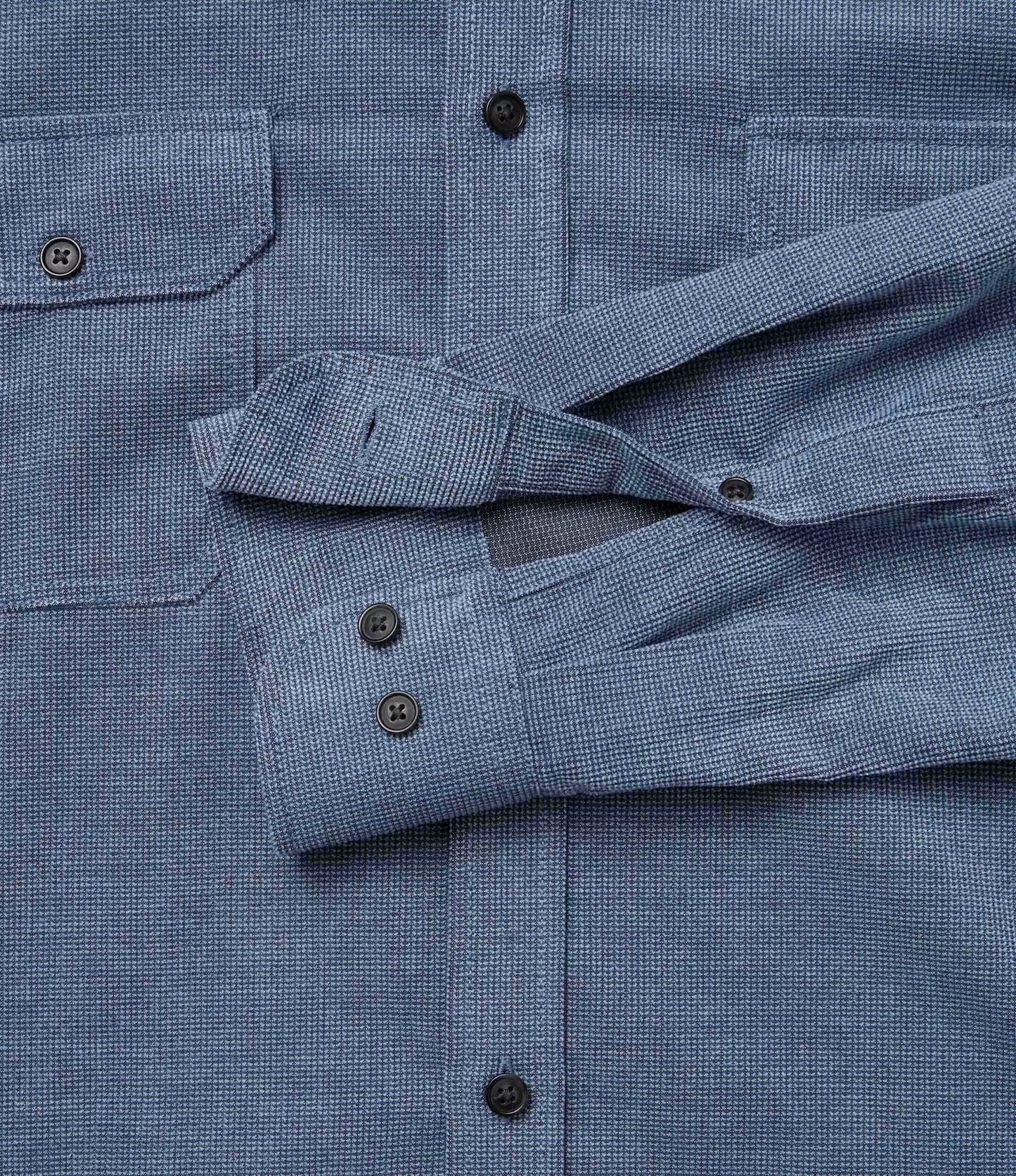 Casa Moda Long Sleeve Casual Shirt 100 - Blue
