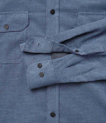 Casa Moda Long Sleeve Casual Shirt 100 - Blue