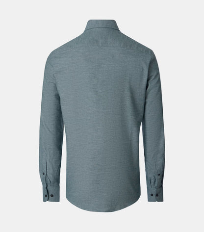 Casa Moda Long Sleeve Casual Shirt 300 - Blue/Green