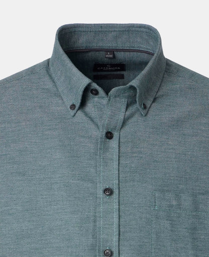 Casa Moda Long Sleeve Casual Shirt 300 - Blue/Green