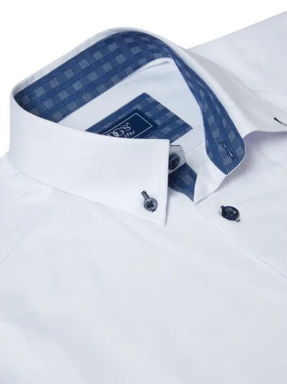 Daniel Grahame Long Sleeve Casual Shirt - White