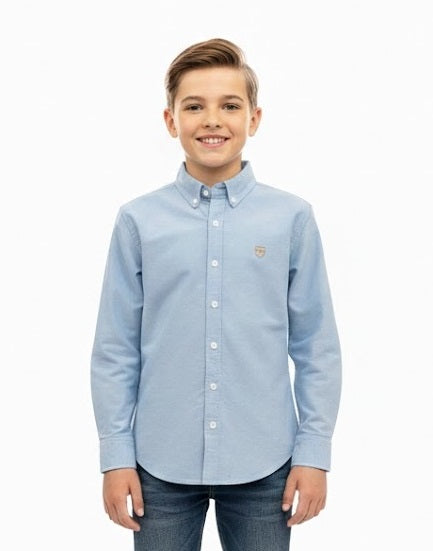 Boys XV Kings Tesoni Oxford Shirt - Aerospace