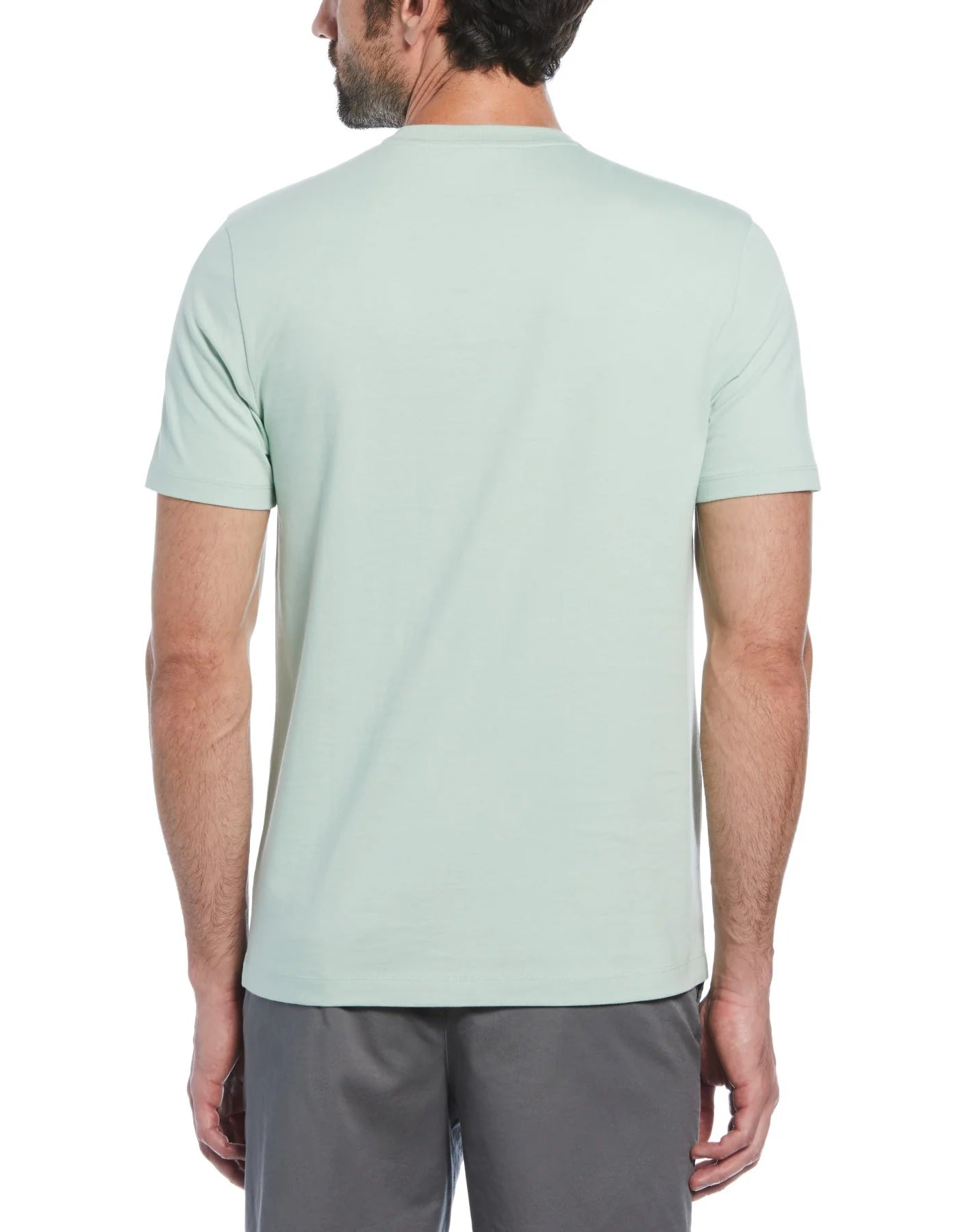 Original Penguin Embroidred Pete T-Shirt - Silt Green