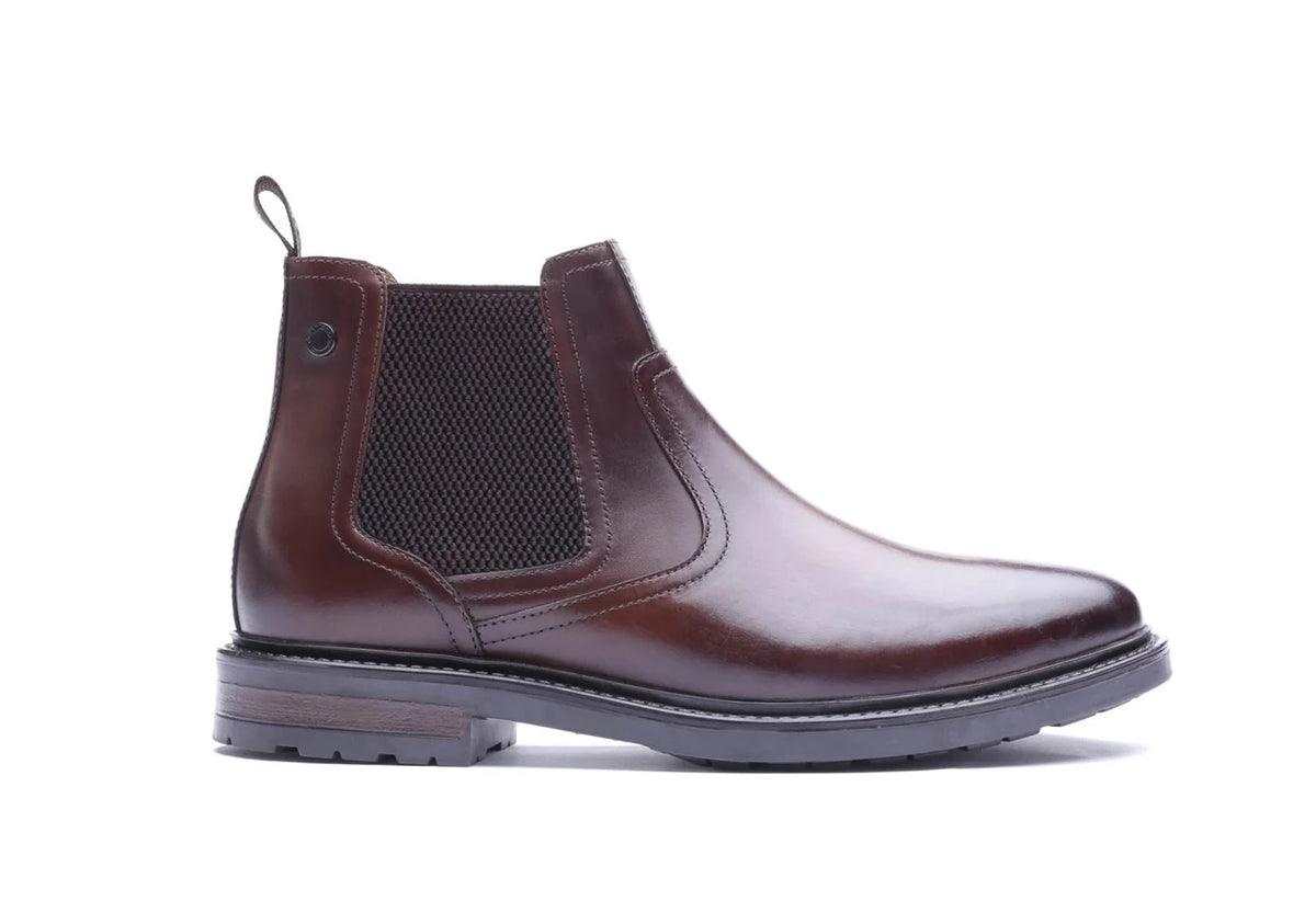Base London Smith Chelsea Boot - Waxy Brown