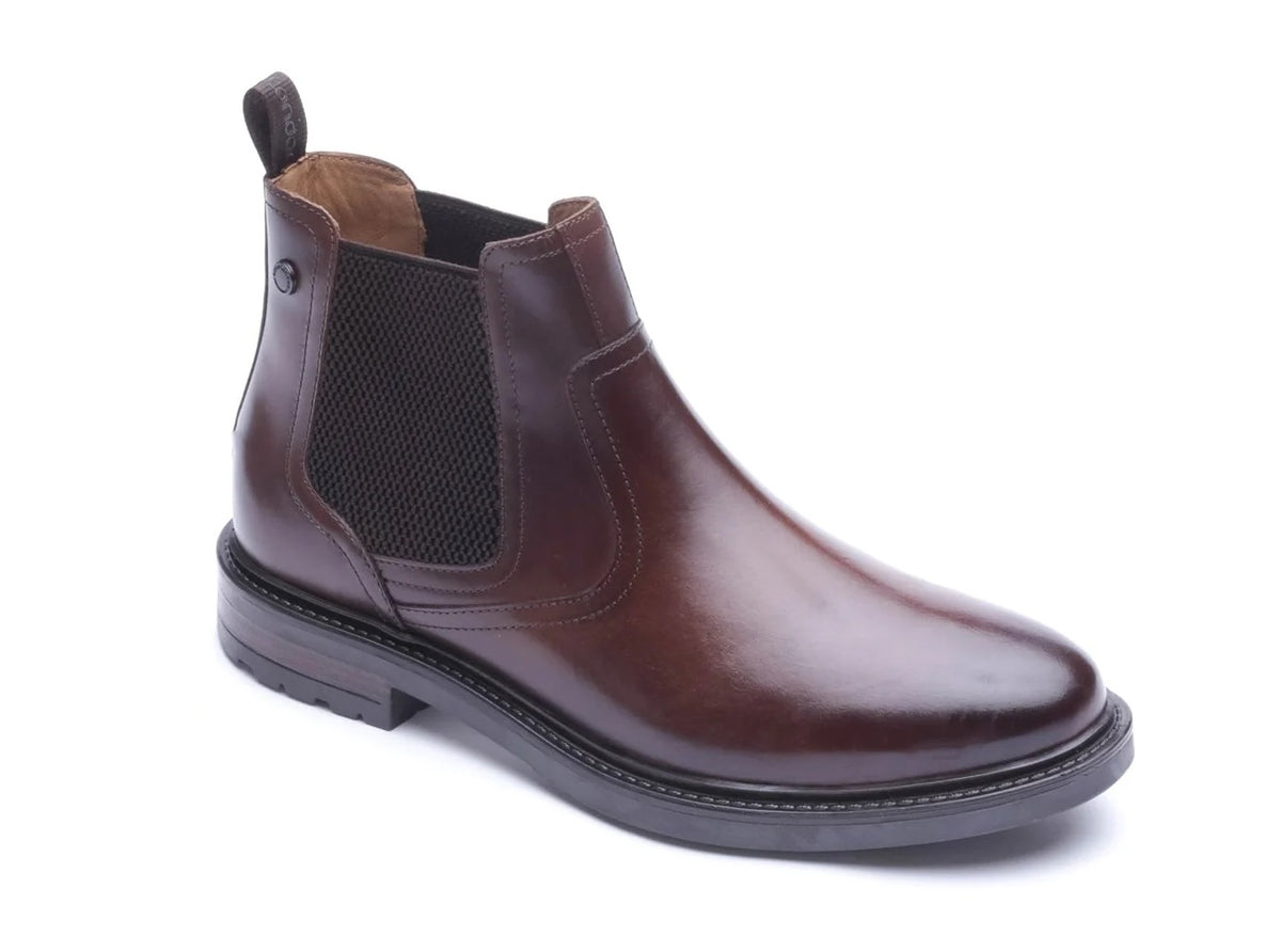 Base London Smith Chelsea Boot - Waxy Brown