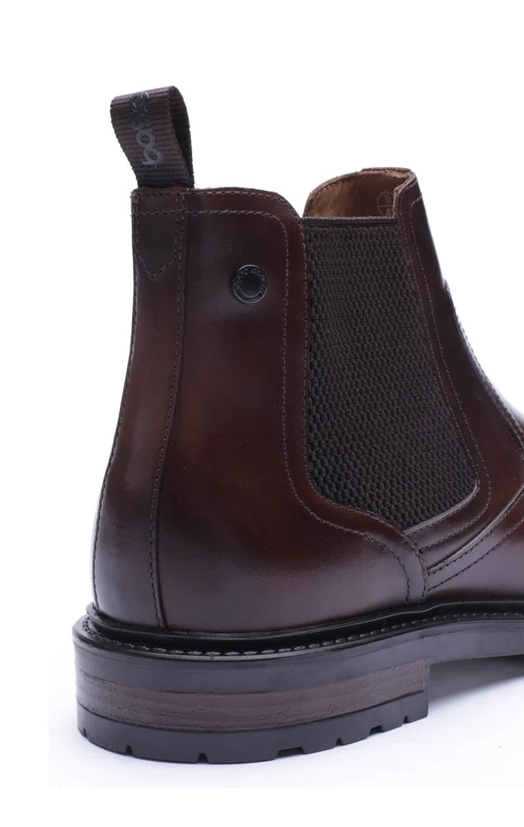 Base London Smith Chelsea Boot - Waxy Brown
