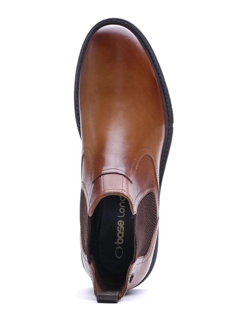 Base London Smith Chelsea Boot - Waxy Tan