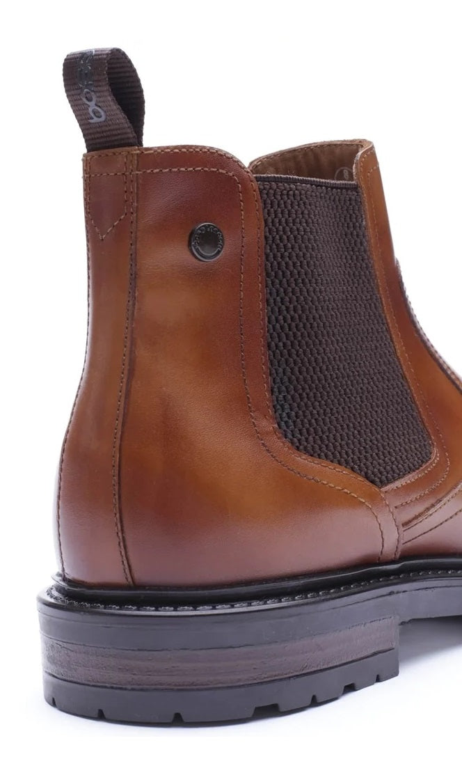 Base London Smith Chelsea Boot - Waxy Tan