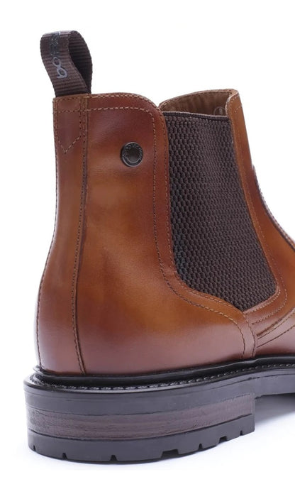 Base London Smith Chelsea Boot - Waxy Tan