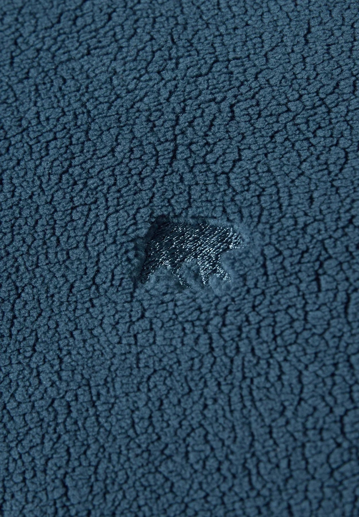 Rivet & Denim Snapper Half clip Button Fleece Sweatshirt - Ensign