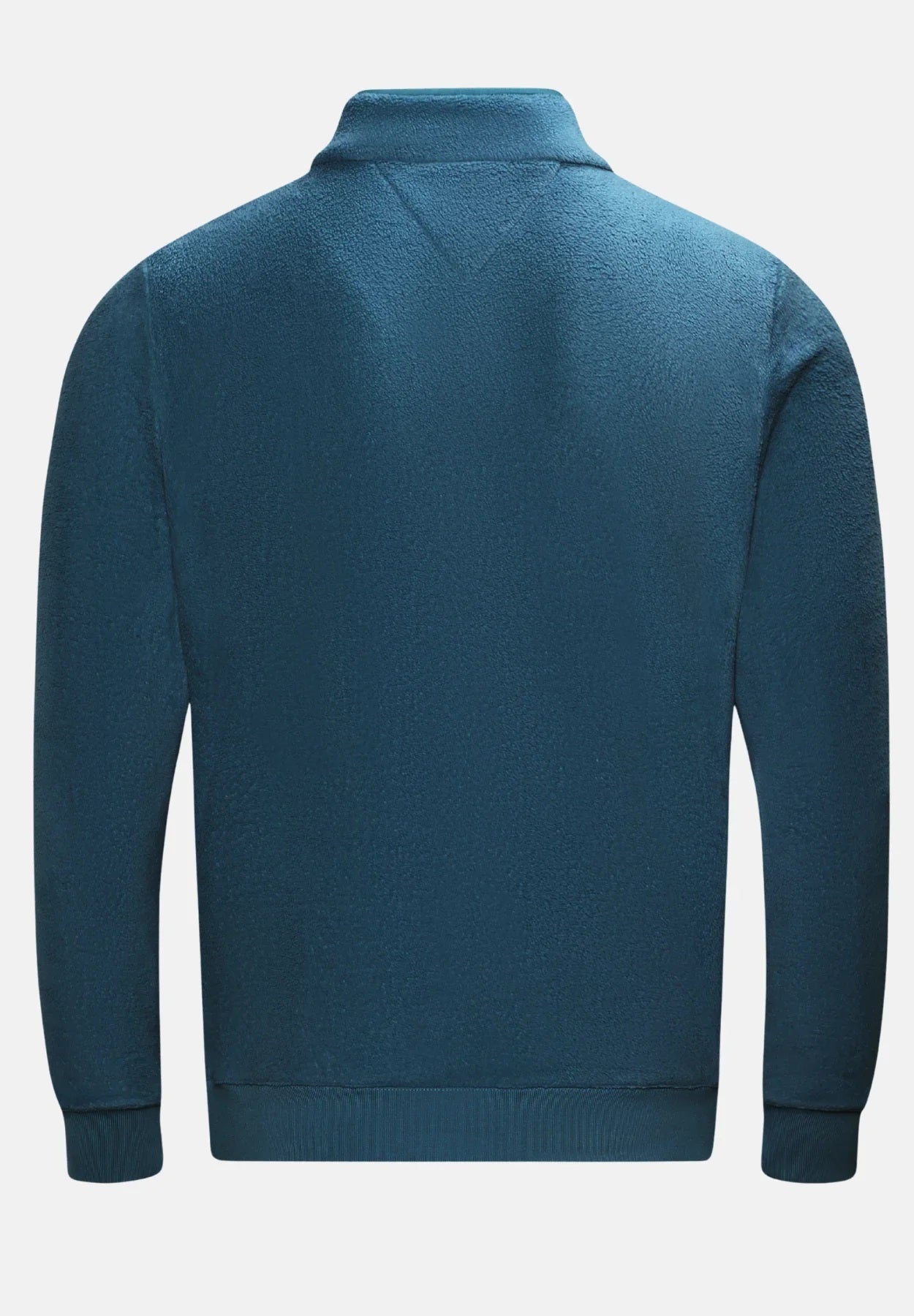 Rivet & Denim Snapper Half clip Button Fleece Sweatshirt - Ensign