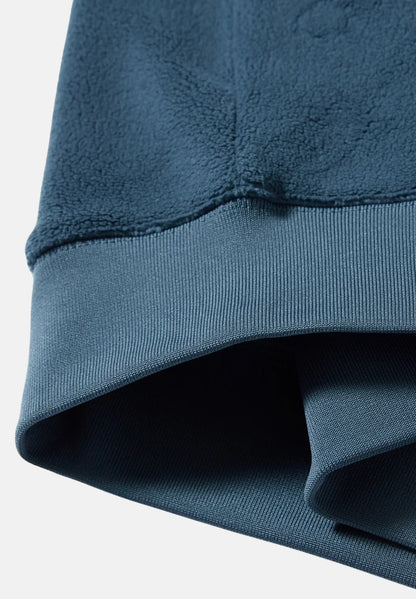 Rivet & Denim Snapper Half clip Button Fleece Sweatshirt - Ensign